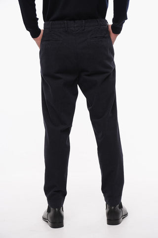Districk Checked Single Pleat Pants
