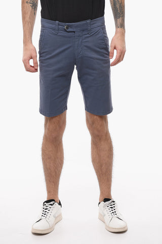 ID Stretchy-cotton Shorts