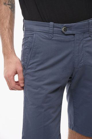 ID Stretchy-cotton Shorts