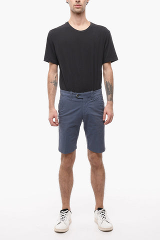 ID Stretchy-cotton Shorts
