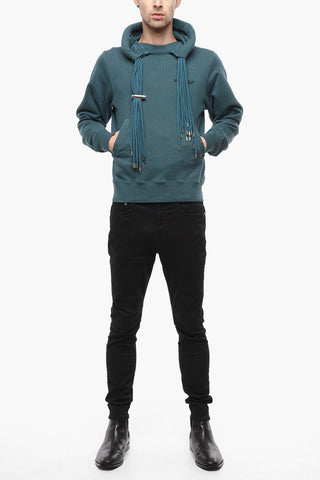Felpa Hoodie MULTICORD in Cotone Garzato
