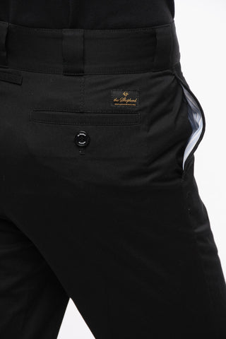 THE SHEPHERD Patched Trousers with Tapered Fit