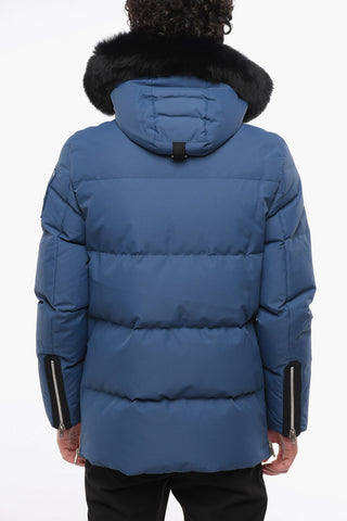 CLOUD Puffer Duvet Jacket with Fur Hood
