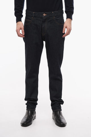 Slim-fit Denims with Dark Wash 17,5cm
