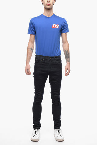 Stretch Cotton Slim Fit Denims 17cm