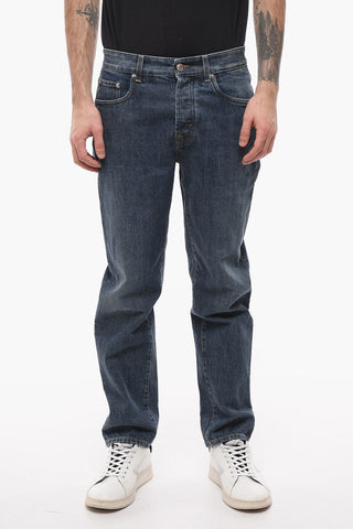 Regular Fit NEWMAN Jeans with Visible Stitching 18cm