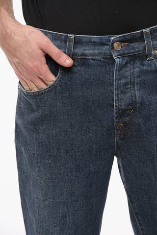 Regular Fit NEWMAN Jeans with Visible Stitching 18cm