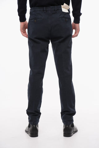 Pin Point Stretchy Cotton Chinos