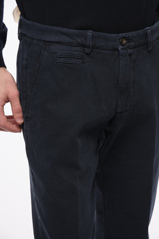 Pin Point Stretchy Cotton Chinos