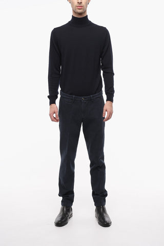Pin Point Stretchy Cotton Chinos