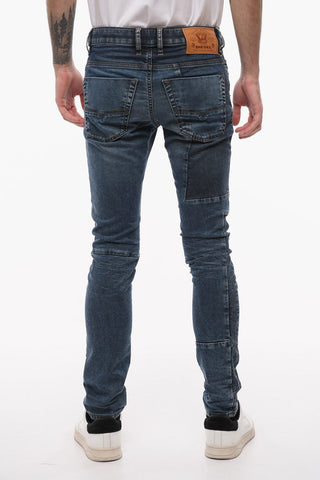 KROOLEY Jogger Denims with Stonewashed Effect