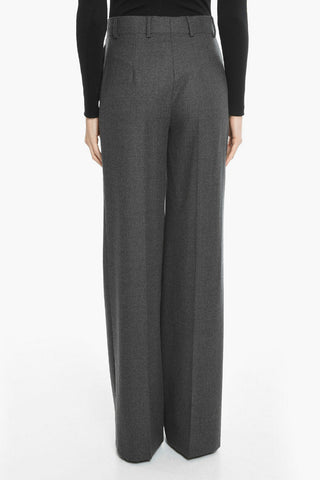 Wool High Waisted Palazzo Pants