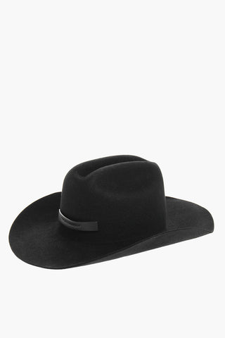 Cappello Cowboy in Tinta Unita con Cordino Removibile