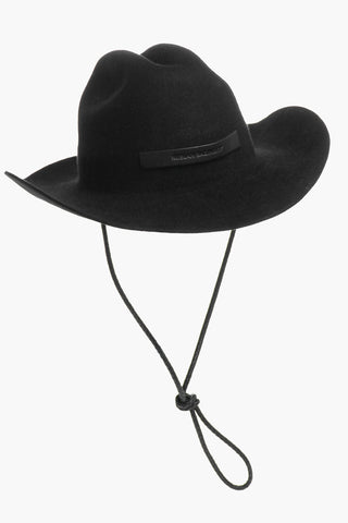 Cappello Cowboy in Tinta Unita con Cordino Removibile