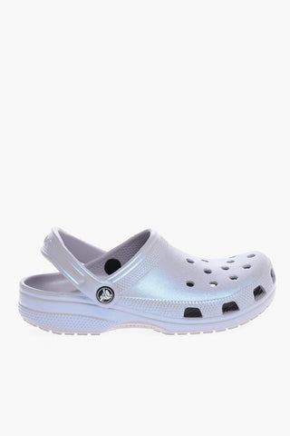 Iridescent Effect CLASSIC 4 HER Clogs with Cut-Out Details