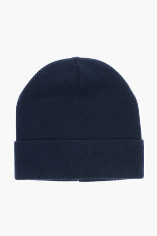 Beanie in Cashmere a Tinta Unita