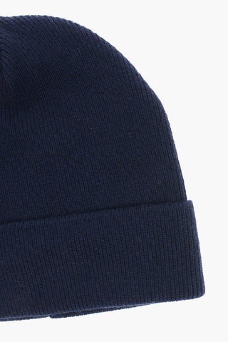 Beanie in Cashmere a Tinta Unita