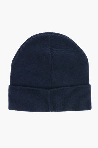 Beanie in Cashmere a Tinta Unita