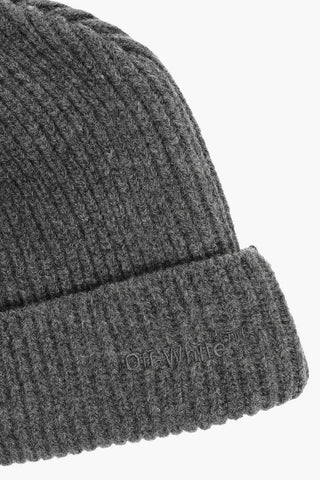 Ribbed Wool Beanie