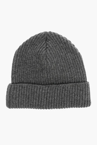 Ribbed Wool Beanie