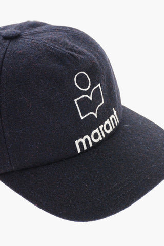 Cappello Baseball TYRON in Lana con Logo Ricamato