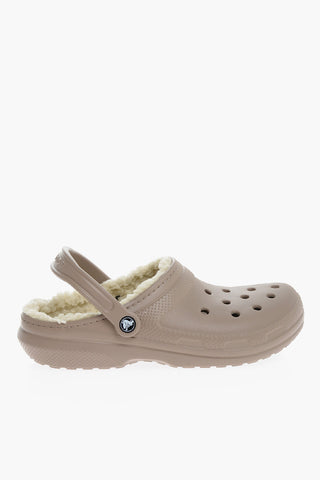 Einfarbige Clogs CLASSIC LINED Mit Kunstpelz-Innenfutter