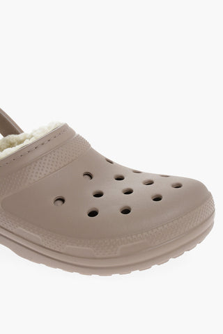 Einfarbige Clogs CLASSIC LINED Mit Kunstpelz-Innenfutter