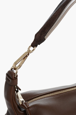 Leather NAHIR Shoulder Bag with Braided Details