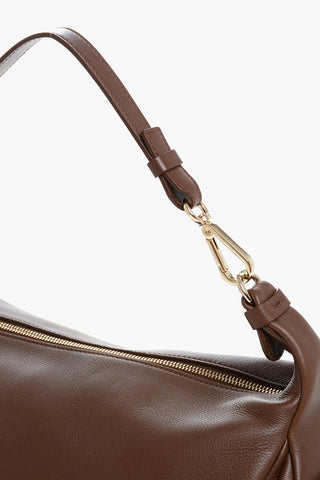 Leather NAHIR Shoulder Bag with Braided Details