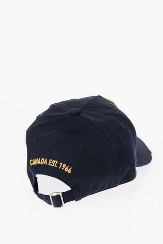 Cotton-Gabardine Cap with Patches