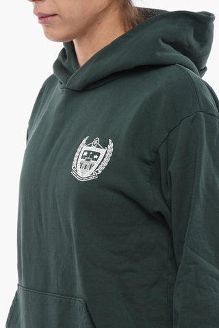 Brushed Cotton Hoodie with Contrasting Print