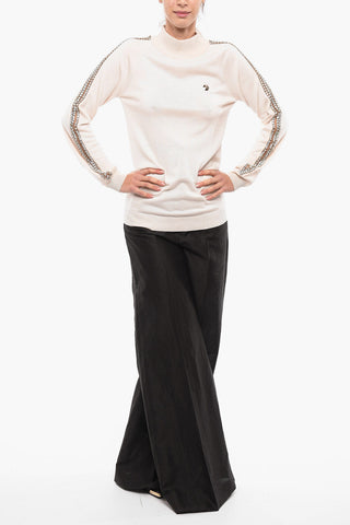 Turtleneck TWO CRYSTALS Wool Sweater