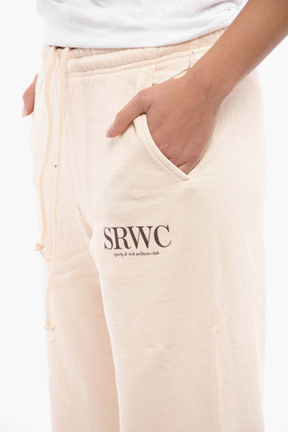 Joggers in Cotone con Elastico in Vita