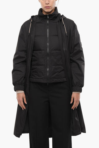 Removable Padded Lining MANTEAU Windbreaker