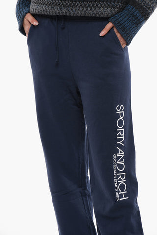 Joggers in Cotone con Elastico in Vita