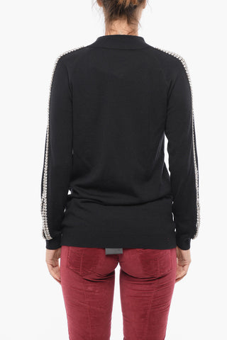 Turtleneck TWO CRYSTALS Wool Sweater