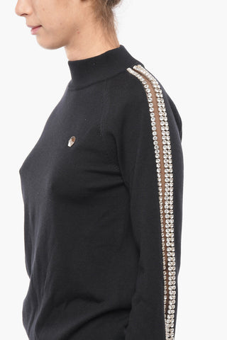 Turtleneck TWO CRYSTALS Wool Sweater