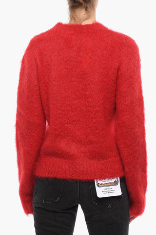Pullover Girocollo ICONIC SOLID COLOR in Misto Mohair
