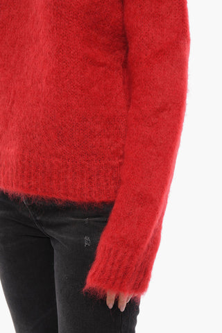 Pullover Girocollo ICONIC SOLID COLOR in Misto Mohair