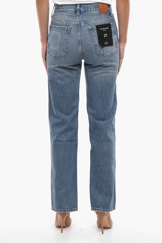 High Waist Straight Fit KAT Jeans 21cm