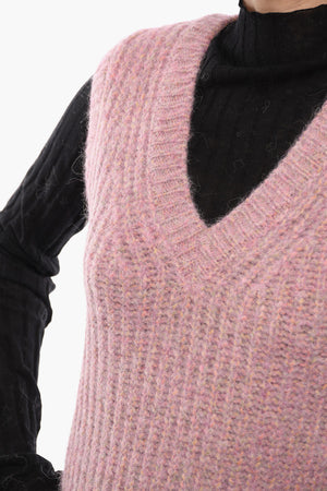 Knit Gilet PRISCILLA Melange Effect