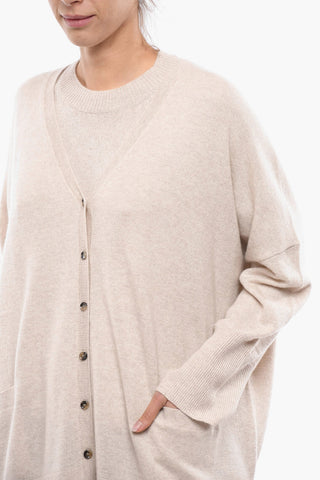 Cashmere Oversized Cardigan