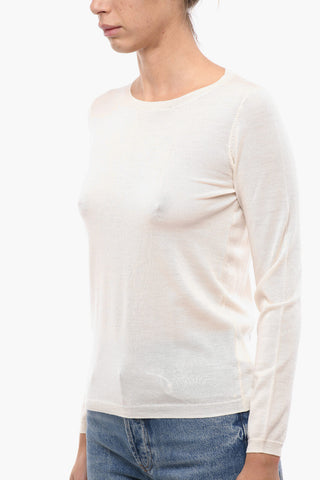 Maglia Girocollo in Lana Extrafine