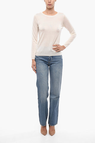 Crew Neck Extrafine Wool Sweater