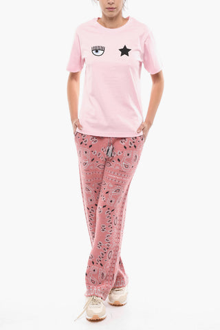 T-Shirt Girocollo EYE STAR in Cotone
