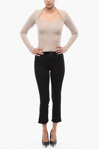 Jeans CROPPED CLAR In Lavaggio Scuro 19cm
