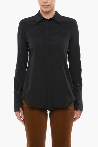 Concealed Closure BOLIVAR Organza Shirt