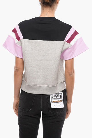 Printed Logo LEBAY Short-sleeved Sweatshirt