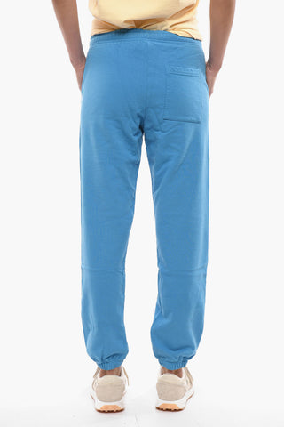 Joggers in Cotone Garzato a 3 Tasche