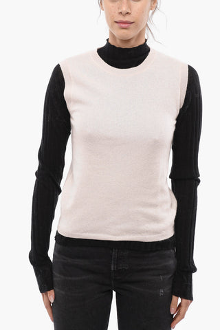 Crew Neck Pure Cashmere Vest